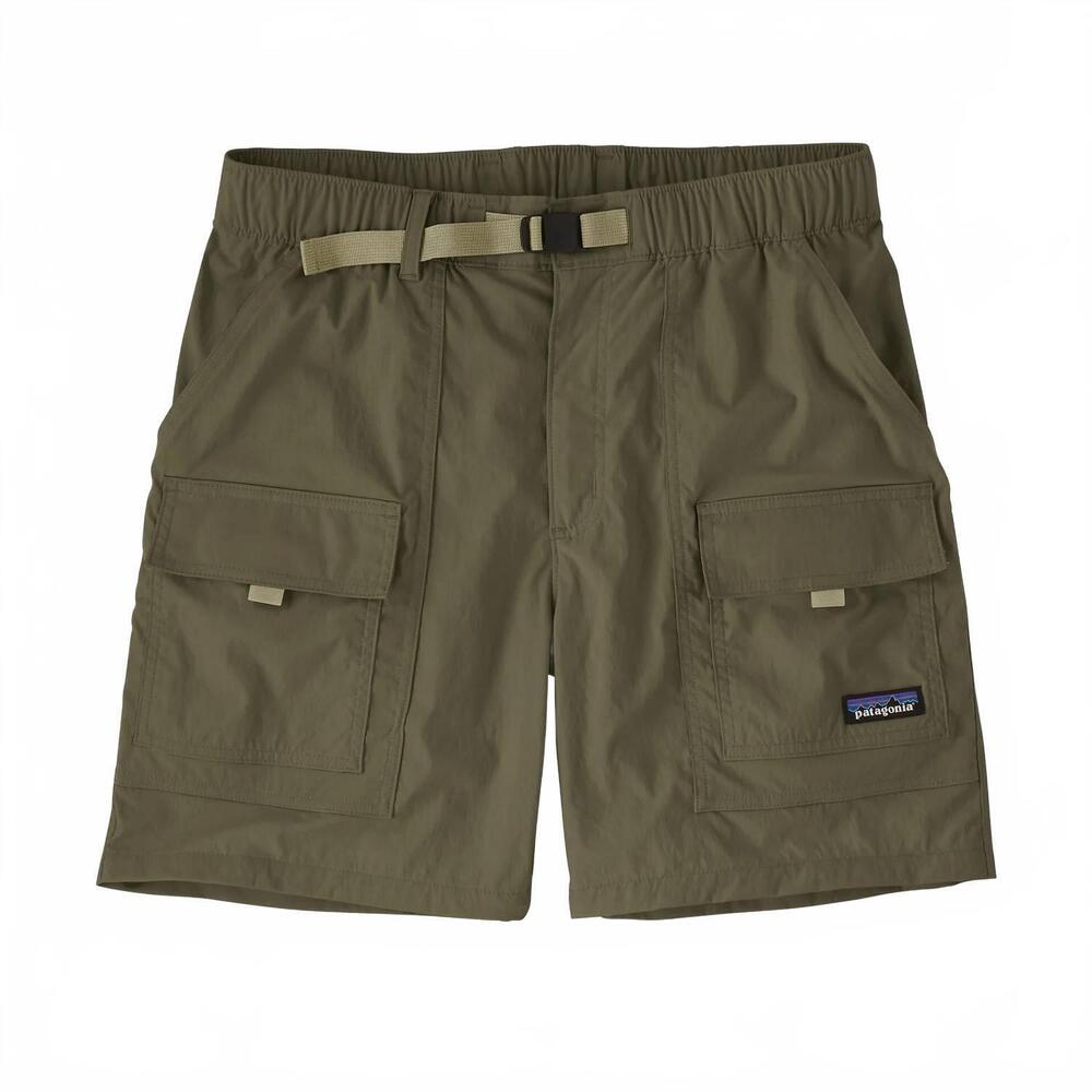 NEW PATAGONIA men's outdoor everyday shorts in basin green